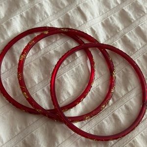Glass bangles from Nepal